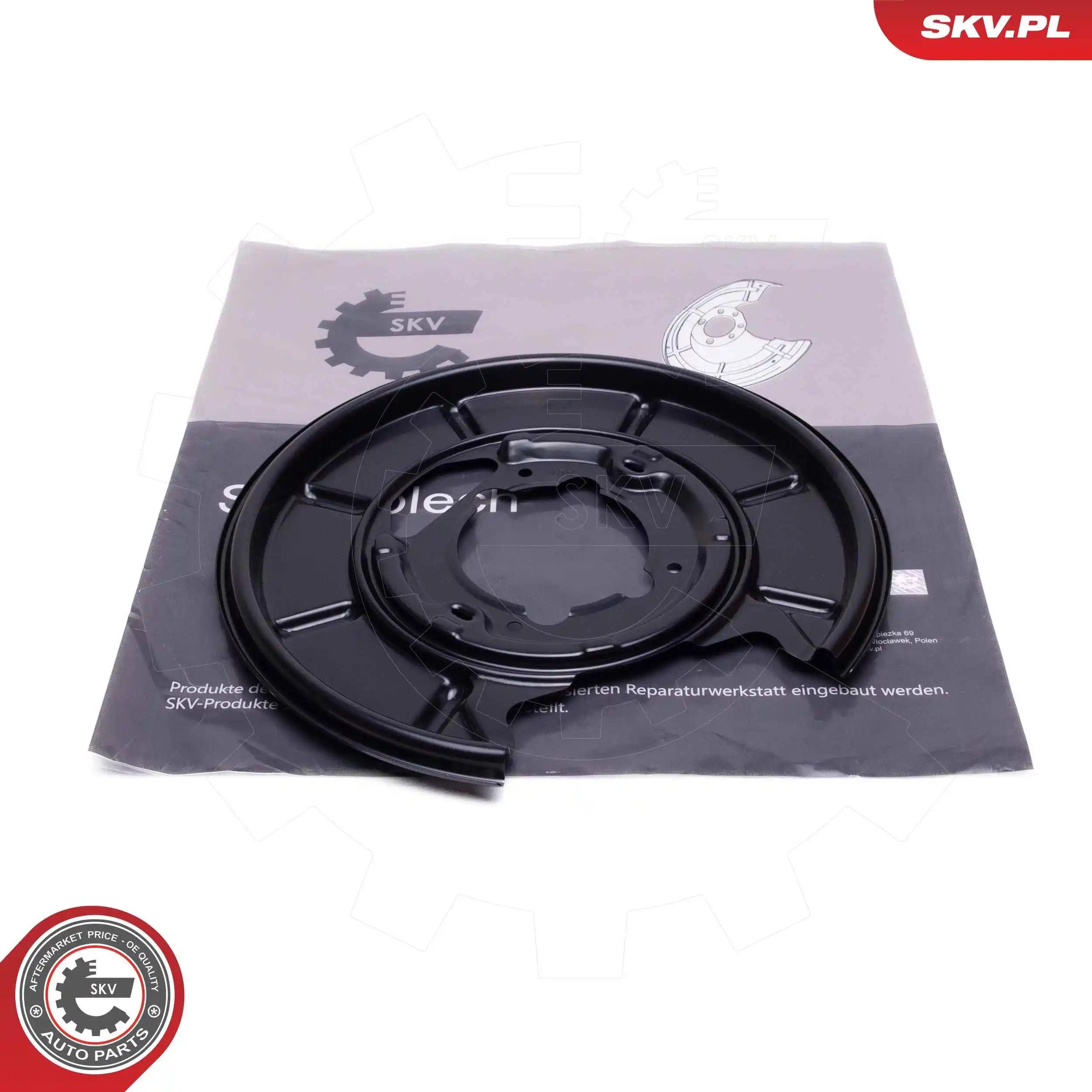 Splash Guard, brake disc